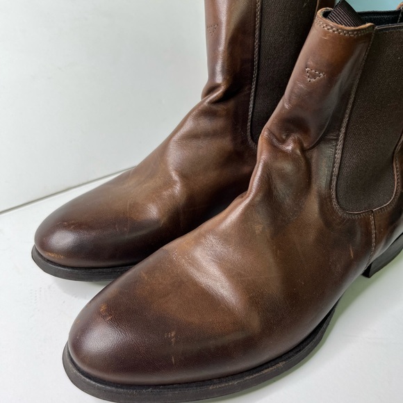 N.D.C Brown Leather Chelsea Boots - Picture 11 of 11